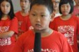 内蒙古赤峰少年演讲家张凌誌