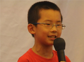  陕西西安少年演讲家杨嘉浩