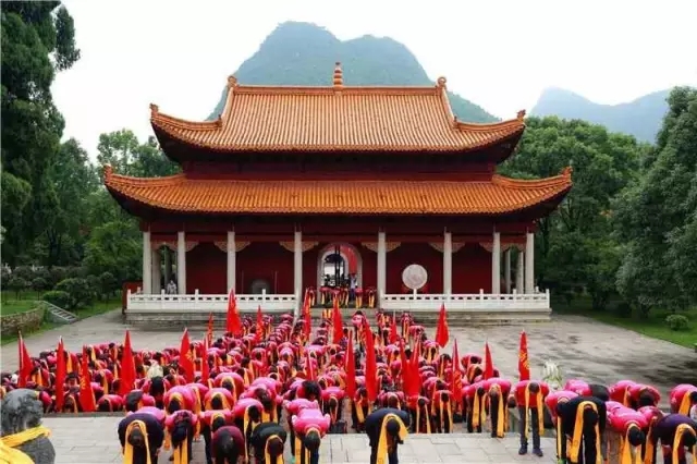全国动能亲人祭舜典礼